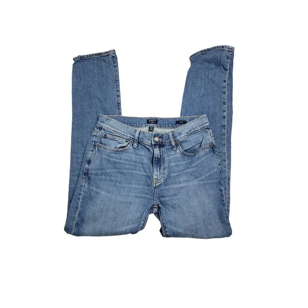J CREW Re-Imagined Flex Slim Blue Men Jeans Size 30×32 - Picture 1 of 8